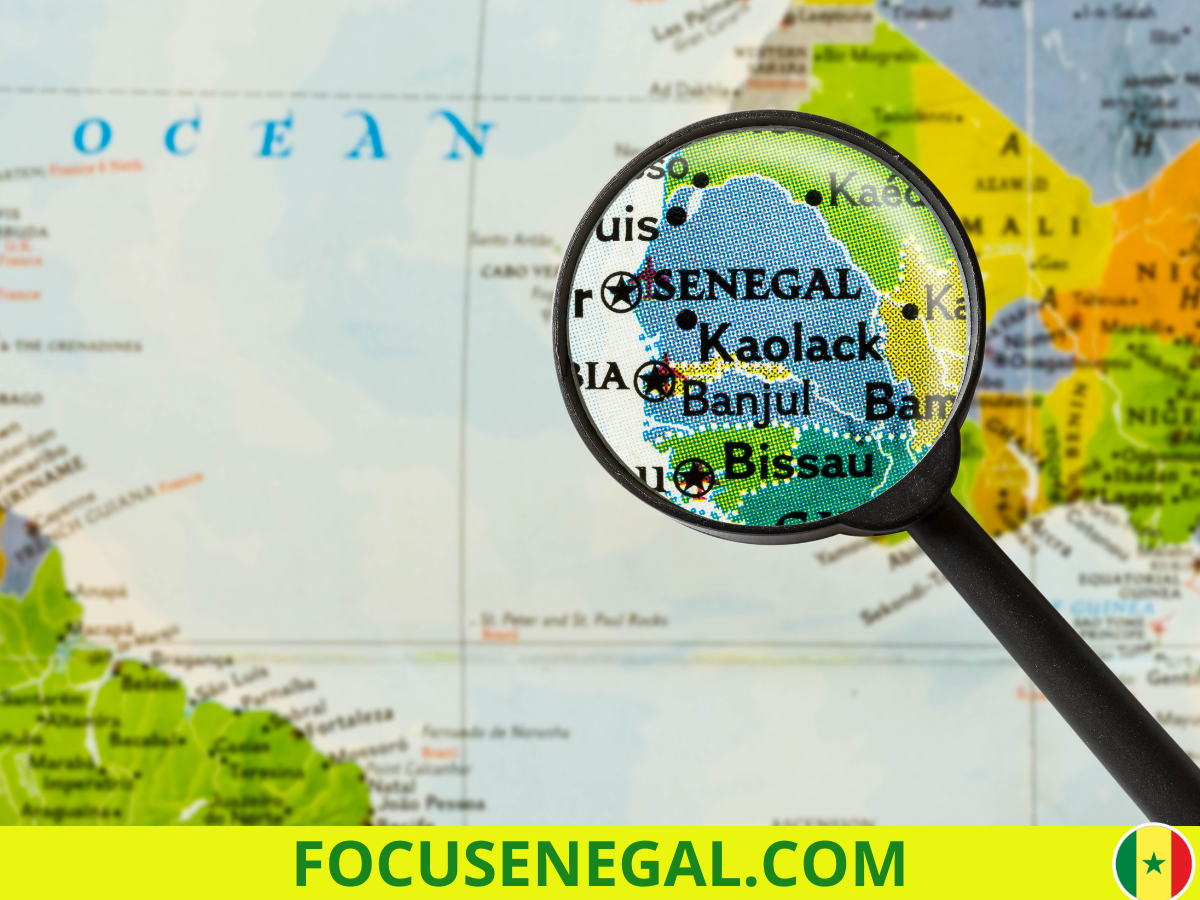 Localisation du Sénégal stratégique